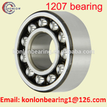 1207 Bearing Double Row Self-Aligning Ball Bearing /Cylindrical Bore /Open /Steel Cage /Normal Clearance /Metric